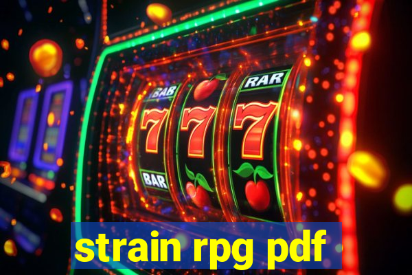 strain rpg pdf